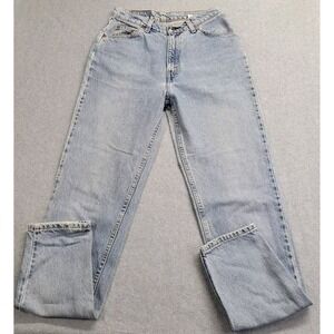 Vintage Levis 912 Slim Fit Tapered Leg Jeans Light Wash Orange Tab 11 Long 27x31